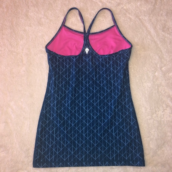 Ivivva blue athletic tank top - Picture 2 of 7